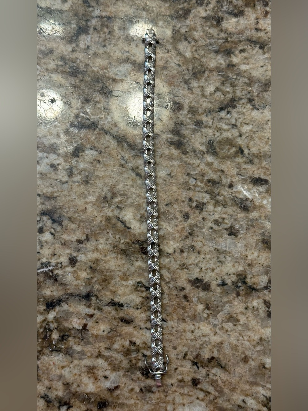 Classic Sterling Silver Braided Link Bracelet